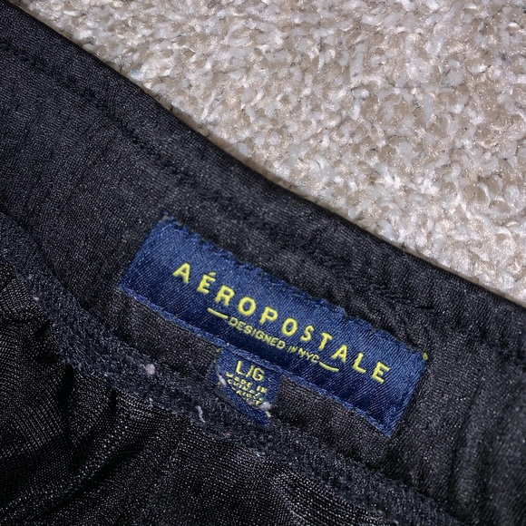 Aeropostale Black & Red athletic shorts size L - Picture 5 of 6